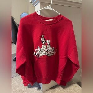 Two Disney Crewnecks